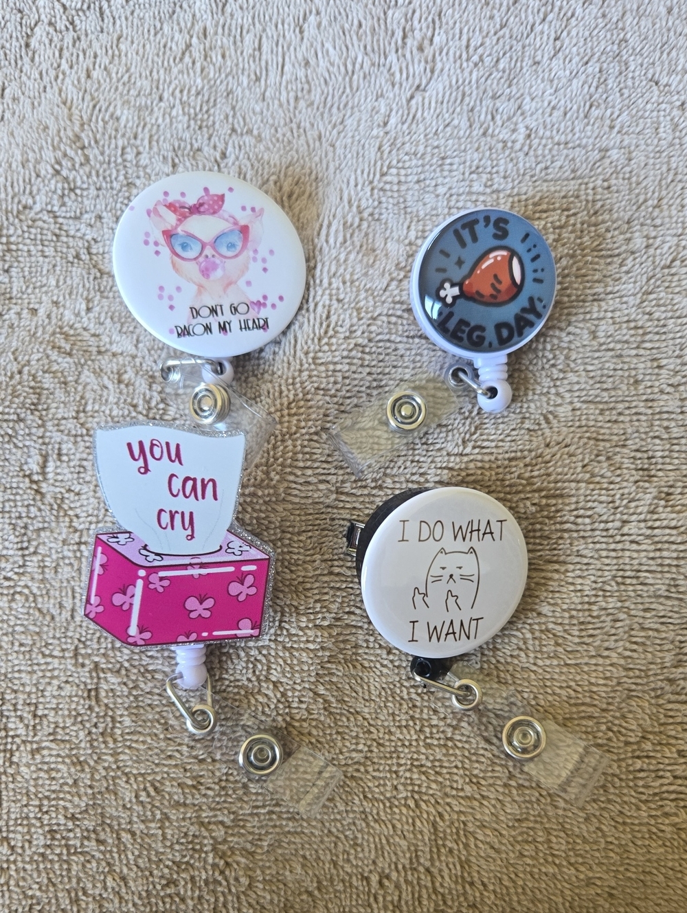Badge Reel Lot